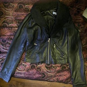 Leather jacket